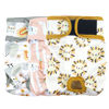 Picture of Langsprit Washable Female Dog Diapers (3 Pack) - Doggie Reusable Small Medium Large Dog Diapers for Doggy Puppy Female in Period - Highly Absorbent Dog Heat Panties (Rabbit, Owl, Lion, Small)