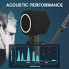 Picture of Professional Microphone Isolation Ball with 2-Layered Pop Filter, High Density Foam Great Noise Cancellation