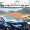 Picture of INSAUTO for RAV4 Car Windshield Cover, Windshield Sun Shades Foldable Sunshade for Toyota RAV4 2013-2023 SUV Crossover Front Window Custom Fit Sun Visor Heatshield Protector Car Accessories