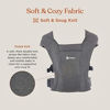 Picture of Ergobaby Embrace Cozy Newborn Baby Wrap Carrier (7-25 Pounds), Ponte Knit, Camel