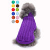 Picture of Dog Sweater, Dog Sweaters for Medium Large Dogs Girl Boy, Cute Knitted Classic Turtleneck Warm Dog Winter Clothes Costume Cat Sweater Dog Christmas Sweaters for Dogs Pet Puppy Doggy