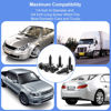 Picture of 8 Sets Premium Stainless Steel License Plate Screws Kit, Rust-Proof & Anti-Rattle License Plate Bolts(Black)