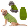 Picture of Dog Sweater, Dog Sweaters for Medium Large Dogs Girl Boy, Cute Knitted Classic Turtleneck Warm Dog Winter Clothes Costume Cat Sweater Dog Christmas Sweaters for Dogs Pet Puppy Doggy