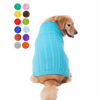 Picture of Dog Sweater, Dog Sweaters for Medium Large Dogs Girl Boy, Cute Knitted Classic Turtleneck Warm Dog Winter Clothes Costume Cat Sweater Dog Christmas Sweaters for Dogs Pet Puppy Doggy