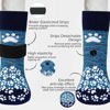 Picture of EXPAWLORER Anti-Slip Dog Socks-Double Sides Grips Traction Control on Hardwood Floor,Dog Shoes for Hot/Cold Pavement,Best Paw Protector,Prevents Licking,for Puppy Small Medium Large Senior Dogs