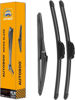 Picture of AUTOBOO 24"+19" Windshield Wipers with 12" Rear Wiper Blade Sets Replacement for 2009-2018 2019 2020 Dodge Journey -Original Factory Quality (Pack of 3)
