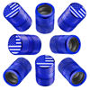 Picture of Tire Valve Stem Caps for Car American Flag Tires Air Caps Cover 8 Pack Corrosion Resistant Premium Alloy Universal for SUV Truck Motorcycle Bike Blue