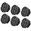 Picture of IPELY 6 Pack Large Tire Shine Applicator Pad, Durable and Reusable Hex-Grip Tire Dressing Applicator Pad for Applying Tire Shine