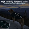 Picture of Lelepet Warm Dog Coat Reflective Dog Fleece Vest Waterproof Dog Jacket Windproof Dog Winter Coat Dog Cold Weather Coats with Adjustable Buckle XLarge Dog Coat Dog Snowsuit Dog Coat for Large Dogs,XL