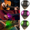 Picture of Auto LED Glowing Guitar Picks - Dazzling Colourful Illuminated Guitar Plectrum for Acoustic Electric and Bass Guitar, 0.6mm (3 Colours)