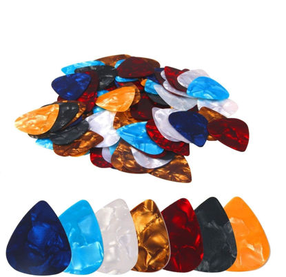 Picture of 100pcs The Thinest Guitar Picks Sampler Value Pack 0.46mm Thickness