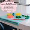 Picture of The Table Tyke 100% Silicone Placemat with Teething Edge Bumper/Spill Stopper | Dishwasher Safe, Travel Ready Non-Slip Suction Activity Mat for Infants, Babies, Toddlers, Children, Kids