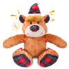 Picture of Newget Christmas Dog Toys, Dog Squeaky Plush Chew Toys with Crinkle Paper for Puppy, Small, Medium, Large Dogs, Interactive Pet Holiday Toys for Training and Reducing Boredom