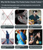 Picture of Pocket Guitar Chord Practice Tool, Portable Guitar Neck for Trainer Beginner w/a Rotatable Chords Chart Screen (Battery Included)