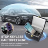 Picture of Samfolk Faraday Box with Faraday Bags for Car Keys, Car Key Signal Blocking Box, Keyless Entry Car Key Safe Protector Car Alarm Anti-Theft Shielding Cage