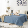 Picture of Tcksstex Waterproof and Anti-Slip Dog Bed Cover and Pet Blanket Sofa Pet Bed Mat ，car Incontinence Mattress Protectors Furniture Couch Cover for Most Cats Dogs, Pets （82x82- Stoneblue）