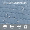 Picture of Tcksstex Waterproof and Anti-Slip Dog Bed Cover and Pet Blanket Sofa Pet Bed Mat ，car Incontinence Mattress Protectors Furniture Couch Cover for Most Cats Dogs, Pets （82x82- Stoneblue）