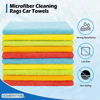 Picture of HOMERHYME Microfiber Towels for Cars, 24 Pack Microfiber Cleaning Cloths, 11.5"*11.5" Cleaning Rags Towels Bulk Absorbent Lint-Free, All-Purpose for Detailing, Office, Household Cleaning