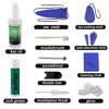 Picture of Saxophone Sax Cleaning Care Maintenance Kit,Key Oil,Cork Grease,Swab,Cleaning Cloth,Thumb Rest,Mouthpiece Brush and More