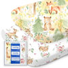Picture of Bassinet Sheets for Baby Boy Girl, TotBasic Buttery Soft Universal Bassinet Fitted Sheet, Compatible with Halo, Mika Micky, Baby Delight, Dream On Me, Maxi COSI and More Bassinet Mattress(Forest)