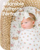 Picture of Bassinet Sheets for Baby Boy Girl, TotBasic Buttery Soft Universal Bassinet Fitted Sheet, Compatible with Halo, Mika Micky, Baby Delight, Dream On Me, Maxi COSI and More Bassinet Mattress(Forest)
