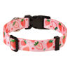 Picture of Mihqy Dog Collar with Bohemia Floral Tribal Geometric Patterns - Soft Ethnic Style Collar Adjustable for Small Medium Large Dogs(Strawberry,XS)