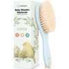Picture of Baby Hair Brush - Baby Brush with Soft Goat Bristles, Cradle Cap Brush, Perfect Scalp Grooming Product for Infant, Toddler, Kids, Newborns, Baby Girls, Boys (Frost, Oval)