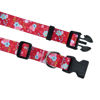 Picture of Mihqy Dog Collar and Leash Set with Bohemia Floral Tribal Geometric Patterns - Soft Ethnic Style Collar Adjustable for Small Medium Large Dogs(Red Floral Set,S)