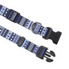 Picture of Mihqy Dog Collar and Leash Set with Bohemia Floral Tribal Geometric Patterns - Soft Ethnic Style Collar Adjustable for Small Medium Large Dogs(Bohemian Blue Set,XS)
