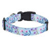 Picture of Mihqy Dog Collar with Bohemia Floral Tribal Geometric Patterns - Soft Ethnic Style Collar Adjustable for Small Medium Large Dogs(Floral Purple,XS)