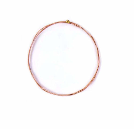 Picture of 5pcs Acoustic Guitar D Strings Well Balanced Light Tension Resistant Rust Prevent Brass Acoustic Tone D-4th (D-4th)