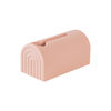 Picture of mushie Bath Spout Cover | Soft Silicone Bathtub Faucet Safety Guard for Kids | Universal Fit (Blush)