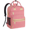 Picture of Baby Diaper Bag Backpack Tote for Women Large Capacity with Insulated Pockets Multifunctional Waterproof Diaper Bags For Baby Girl Boy Mama Maternity Travel Bag Pink