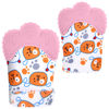 Picture of 2Pack Silicone Teething Mitt, Soothing Infant Teething Mitten Pain Relief, Prevent Scratches Glove, Safe Silicone Teething Toys for 0-12 Months