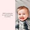 Picture of Newton Baby Organic Fitted Crib Sheets (2-Pack) - 100% Breathable and Ultra-Soft, 100% Organic Muslin Cotton, Twilight Grey, Fits All Standard Cribs