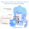 Picture of 2Pack Silicone Teething Mitt, Soothing Infant Teething Mitten Pain Relief, Prevent Scratches Glove, Safe Silicone Teething Toys for 0-12 Months Blue Heart