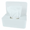 Picture of Diaper Wipes Dispenser, Tissue Storage Box Case, Wet Wipe Dispenser Holder with Lid for Home, Office, Cars (White)