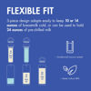 Picture of Boon Frosh Portable Breast Milk Chiller - Stainless Steel Breast Milk Cooler - Stainless Steel Portable Milk Storage Container - Blue - Keeps Breast Milk Cold for up to 17 Hours*