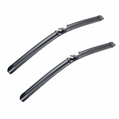 Picture of 2 Factory Wiper Blades Replacement For 2004-2007 Volkswagen Touareg,2003-2006 Porsche Cayenne Original Equipment Windshield Wiper Blade Set 26"+26" (Set of 2) #7L0955425A
