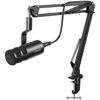 Picture of MAONO XLR Podcast Dynamic Microphone, Cardioid Studio Mic with Boom Arm for Vocal Recording,Streaming,Gaming, Voice Isolation Technology, Metal Mic, Works for Audio Interface, Mixer-PD100S