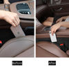Picture of Hiseanllo Car Seat Gap Filler 2 Pack, Universal Fit PU Leather Car Seat Gap Plug to Fill The Gap Between Seat and Console, Car Seat Crevice Blocker Stop Things from Dropping