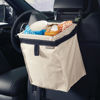 Picture of High Road TrashStash Hanging Car Garbage Bag with Push-Close Lid and Waterproof Bin for Cars, SUVs and Trucks - Holds 3 Gallons of Car Trash