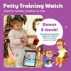 Picture of Potty Training Watch for Kids V2 - A Water Resistant Potty Reminder Device for Boys & Girls to Train Your Toddler with Fun/Musical & Vibration Interval Reminder with Potty Training eBook (Purple)