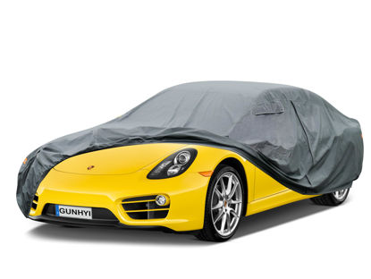 Picture of GUNHYI 16 Layers Car Cover for Coupe Sports Sedan Waterproof All Weather, Universal Fit Audi TT, BMW Z4, Porsche 718 Boxster Cayman, Nissan Versa/240SX, Subaru BRZ, Mazda RX-8, Toyota Supra etc.