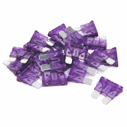 Picture of (20 pcs) 35 Amp Standard Blade Fuse, 35A Automotive Fuse for Car Truck