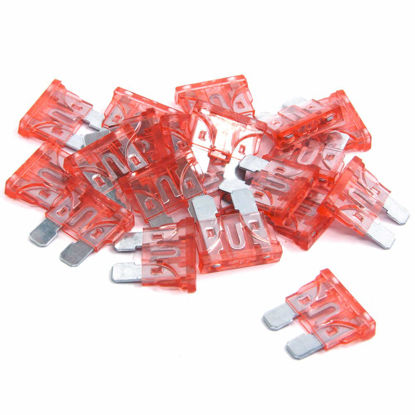 Picture of (20 pcs) 40 Amp Standard Blade Fuse, 40A Automotive Fuse for Car Truck