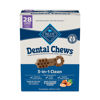 Picture of Blue Buffalo Large Dental Chews for Dogs, Daily Dental Care Dog Treats Made in The USA with Natural Ingredients, Chicken & Spearmint (44-oz Box, 28 Count)