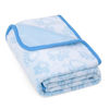 Picture of Stuffed Dog Blanket, Blue Premium Soft Throw Flannel Fleece Blanket for Medium Small Dogs, Pet Puppy Blankets for Kitten Cat, Christmas Pet Gift for Bed Cover, Couch, Crate(24x32 inch (Pack of 1))