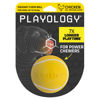 Picture of Playology Squeaky Chew Ball for Dogs | Engaging All-Natural Chicken Scented Dog Toy for Medium Dogs up to 50lbs | Squeak, Fetch, and Play!