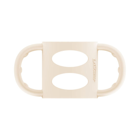 Picture of Dr. Brown’s® Milestones™ 100% Silicone Baby Bottle Handles, Narrow, Ecru, 1-Pack